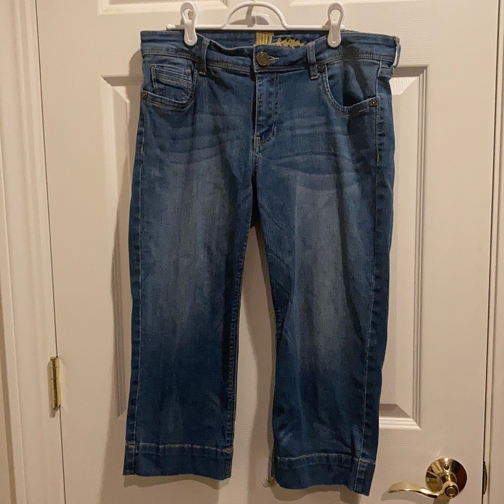 Blue Denim Capris